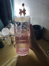 星巴克（Starbucks）杯子玻璃杯 高顏值玻璃吸管杯 大容量桌面 咖啡水杯 男女士送禮 粉色漸變款玻璃杯550ml 曬單實拍圖