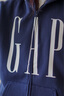 GAP【情人節(jié)】男女裝秋季新款logo印花抓絨寬松運動連帽衫衛(wèi)衣786920 曬單實拍圖