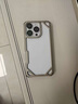 派凡【金屬邊框套】適用iPhone16promax手機殼蘋果15Pro鋁合金邊框式鏤空散熱四角防摔高級保護套新款 原色【航空鋁材/親膚裸感/氣囊防摔】 iPhone 16 Pro 曬單實拍圖