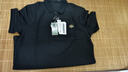 海瀾之家（HLA）polo衫男短袖上衣夏季商務休閑涼感透氣簡約翻領(lǐng)體恤父親節(jié)禮物 親膚舒適透氣-黑色D6 2XL (185) 建議83-90kg 曬單實拍圖