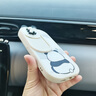 素洛適用蘋果16promax推窗熊貓背影手機殼iphone15pro高級感13pro女可愛卡通12全包防摔硅膠軟套保護殼 白框推窗-熊貓背影 iPhone14 Pro 曬單實拍圖