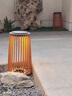 沃想戶外防水草坪燈led柱燈實木家用景觀燈花園別墅園林庭院燈草地燈 230*350mm-10天發(fā)貨 曬單實拍圖