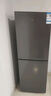 榮事達(dá)（Royalstar）211升一級能效風(fēng)冷無霜雙門小型電冰箱保鮮節(jié)能省電低噪家用出租房宿舍國家補(bǔ)貼鈦深灰R211F 曬單實(shí)拍圖