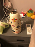 孕貝便攜式恒溫杯 恒溫水壺燒水杯嬰兒外出沖奶保溫杯恒溫水杯500ml 曬單實拍圖