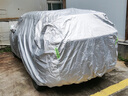 京致享車(chē)衣全車(chē)罩防曬防雨防塵罩防風(fēng)遮陽(yáng)布擋雨布加厚防雪霜套專(zhuān)車(chē)定制 適用于捷達vs7專(zhuān)用車(chē)衣全車(chē)罩 銀色加棉加厚牛津布汽車(chē)衣罩外套 曬單實(shí)拍圖
