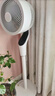 艾美特（AIRMATE）【小暴風(fēng)】空氣循環(huán)扇大風(fēng)量搖頭電風(fēng)扇家用臺式落地扇升級加高換氣輕音柔風(fēng)小風(fēng)扇 FA18-X115 曬單實拍圖