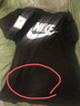 耐克（NIKE）T恤男 2026春夏新款運動(dòng)健身訓練跑步時(shí)尚透氣寬松圓領(lǐng)半袖棉短袖 熱推/全棉/黑白/大LOGO 2XL (185/100A) 曬單實(shí)拍圖