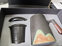 蘇氏陶瓷（SUSHI CERAMICS）高升辦公杯手繪釉畫(huà)彩千里江山陶瓷內膽過(guò)濾茶隔中國風(fēng)中秋節送禮 曬單實(shí)拍圖