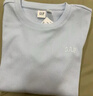 Gap女裝2025春季新款刺繡logo羅紋彈力短袖T恤簡約常規(guī)上衣761951 淺藍(lán)色 S (160/80A) 亞洲尺碼 曬單實(shí)拍圖