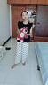 G.DUCK HELLO女童夏季無(wú)袖休閑波點(diǎn)褲子套裝中大童小女孩時(shí)髦洋氣兒童時(shí)尚夏裝 波點(diǎn)褲子+黑色上衣 120 cm 曬單實(shí)拍圖