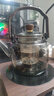 高茗玻璃煮茶壺可明火電陶爐2024新款圍爐耐高溫提梁燒水壺煮茶器具 曬單實拍圖