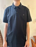 FILA 領(lǐng)航POLO|斐樂(lè)官方男裝針織短袖POLO衫2025夏季新款商務(wù)休閑上衣 傳奇藍(lán)-NV L 175/96A/L 曬單實(shí)拍圖