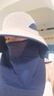 FREESCOPE戶(hù)外防曬漁夫帽護頸速干帽男女夏季太陽(yáng)帽釣魚(yú)大檐帽子運動(dòng)遮陽(yáng)帽 卡其色【馬尾】（紐扣款） 均碼 曬單實(shí)拍圖