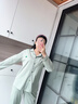 貓人 MiiOW純棉睡衣女士100%全棉春秋2025年新款家居服可外穿大碼長七夕禮物 米膚色【100%新疆棉親膚柔軟】 L 【推薦160-165cm95-110斤】 曬單實拍圖