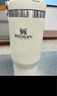 STANLEY拎拎杯 折疊吸管杯男女學生便攜高顏值不銹鋼保溫杯水杯七夕禮物 【基礎(chǔ)百搭】霜白- 887ml 曬單實拍圖