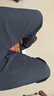 蕉下（beneunder）男士休閑褲夏季涼感直筒褲戶外長(zhǎng)款運(yùn)動(dòng)褲高彈舒適CC926 漫暮黑 L 曬單實(shí)拍圖