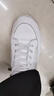 啄木鳥(niǎo) 內增高小白鞋女夏2026新款百搭透氣網(wǎng)面薄款厚底松糕真皮休閑板 白灰 39 曬單實(shí)拍圖