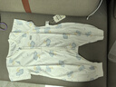 童泰春夏季嬰兒床品寶寶用品純棉防踢被分腿拉鏈睡袋 藍(lán)色 73cm 曬單實拍圖