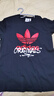 adidas經(jīng)典印花純棉運動上衣圓領短袖T恤男裝夏季阿迪達斯三葉草 黑色   XL 曬單實拍圖