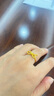 中銀鑫行黃金戒指女足金999蝴蝶結戒指3D硬金戒子俏皮結婚送女友 12#蝴蝶結戒指(克重多退少補) 約1.1g 曬單實拍圖