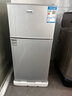 長(cháng)城（GREAT WALL FRIDGE）家用迷你小冰箱小型冷凍冷藏保鮮宿舍出租房辦公室節能省電雙開(kāi)門(mén)電冰箱 銀色70L【一級能效 全國聯(lián)?！?曬單實(shí)拍圖