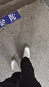 品牌斷碼男鞋新款防水板鞋三條杠百搭休閑運(yùn)動(dòng)小白鞋透氣防滑鞋子 522白綠 41 (255mm) 曬單實(shí)拍圖