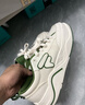 FILA FUSION章昊同款斐樂(lè)潮牌男鞋滑板2025夏新款50-50帆布鞋休閑鞋 奶白/深森林綠-GF 43 曬單實(shí)拍圖