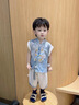 G.DUCKKIDS小黃鴨周歲禮服男寶寶抓周衣服女漢服百日宴百天滿月嬰兒套裝夏季 紅色+香囊 73 3-7月建議寶寶6-8公斤左右CM 曬單實(shí)拍圖