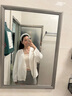 日系100%棉麻薄款防曬襯衫輕奢高級感棉麻上衣女夏季慵懶寬松外套 白色 L 適合100-110斤 曬單實拍圖
