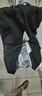 工裝褲男款夏季寬松直筒休閑褲戶外運(yùn)動職業(yè)工作服耐磨防風(fēng)長褲子 黑色 3XL 【145-160斤】 曬單實拍圖