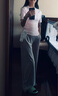 lululemon丨Scuba 女士中腰闊腿褲 *燈芯絨 LW5GBTA 河石色 XS 曬單實拍圖