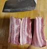 黑豬肉去皮五花肉梅花肉豬大骨原切新鮮土豬肉烤肉燒烤火鍋食材 黑豬五花肉1斤 曬單實拍圖