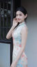 Amber Lollipop海藍(lán)寶項(xiàng)鏈女白玉髓吊墜頸鏈鎖骨鏈生日七夕情人節(jié)禮物送女友老婆 藍(lán)色(葫系列) 曬單實(shí)拍圖