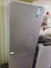 美的（Midea）186雙開(kāi)門(mén)兩門(mén)低音小型節能省電無(wú)霜低溫補償深冷速凍租房宿舍家用小冰箱BCD-186WMA 家電國家補貼 曬單實(shí)拍圖
