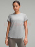 lululemon丨Fast and Light 女士運(yùn)動(dòng)短袖 T 恤運(yùn)動(dòng)上衣 LW3GCOS 海鷗灰 XS /4 曬單實(shí)拍圖