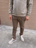 吉普（JEEP）美國正品高端直筒休閑褲男士夏季新款中青年商務(wù)彈力長褲子春秋 咖啡色 【官方正品】 33 【適合150斤左右】 曬單實(shí)拍圖