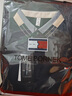 TOME BORNEK湯米高端夏季男士冰絲短袖polo衫中年翻領(lǐng)T恤休閑上衣透氣薄款 高檔黑色【現貨速發(fā)】 XL 【135-150斤】 曬單實(shí)拍圖