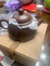此時此刻 欽州坭興陶茶壺梁業(yè)蘭純手工泡茶壺 功夫茶具茶器水平陶壺西施壺 光素水平壺 220ml 曬單實(shí)拍圖
