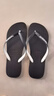 havaianas哈唯納Top Mix人字拖時尚海邊情侶沙灘拖外穿夏平底拖鞋 1069-黑色 45-46 曬單實拍圖