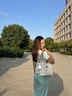 CinvaiKrose托特包包女包2025新款帆布包大容量單肩水桶包生日七夕情人節(jié)禮物 米白【節(jié)日送禮可代寫(xiě)心意賀卡】 曬單實(shí)拍圖