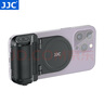 JJC 手機藍牙助拍器 遙控攝影手柄 適用于蘋果iPhone 16/15/14/13/12手持拍照自拍穩(wěn)定器磁吸支架防抖 低調黑 帶藍牙遙控 可接腳架 可豎拍 曬單實拍圖