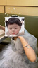 千足尹兒童銀手鐲999足銀小孩卡通銀鐲子KT貓女童學(xué)生手環(huán)六一生日禮物 中童款彩虹手鐲5-14歲 曬單實(shí)拍圖