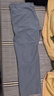 京東京造褲子男薄款冰絲休閑褲男士直筒寬松商務(wù)運動長褲卡其35 曬單實拍圖