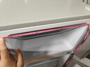 長城（GREAT WALL FRIDGE）家用迷你小冰箱小型冷凍冷藏保鮮宿舍出租房辦公室節(jié)能省電雙開門電冰箱 銀色108L【一級能效 全國聯(lián)?！?曬單實拍圖