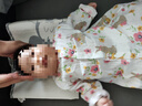 湯尼倍兒嬰兒長(cháng)袖連體衣純棉紗布睡衣哈衣女寶寶夏季薄款空調服 白色 73cm 曬單實(shí)拍圖