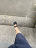 斯凱奇女鞋夏季時(shí)尚舒適一腳蹬淺口厚底瑪麗珍休閑鞋 曬單實(shí)拍圖