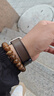 傾晨適用華為fit3/fit4表帶磁吸扣真皮表帶華為watch FIT3/fit4pro手表表帶經(jīng)典真皮磁吸搭扣舒適親膚 經(jīng)典真皮【咖色】 曬單實(shí)拍圖
