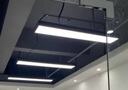 奧西頓（AOXIDUN） 方通燈led長條燈鋁方通專用燈格柵吊頂店鋪商用健身房辦公室吊燈 【120*20*4CM】黑色60W 中性光4000K 曬單實拍圖
