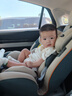 貝倍適（BAYBETSS）兒童安全座椅汽車用0-4-12歲寶寶360度旋轉(zhuǎn)嬰兒車載坐椅ISOFIX 米灰色【遮陽棚+上拉帶+側(cè)保護(hù)】 曬單實(shí)拍圖