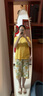 三槍?zhuān)═HREEGUN）睡衣女士森系印花甜美純棉短袖中褲春夏新疆棉透氣可外穿家居服套 黃色花朵 2XL 曬單實(shí)拍圖